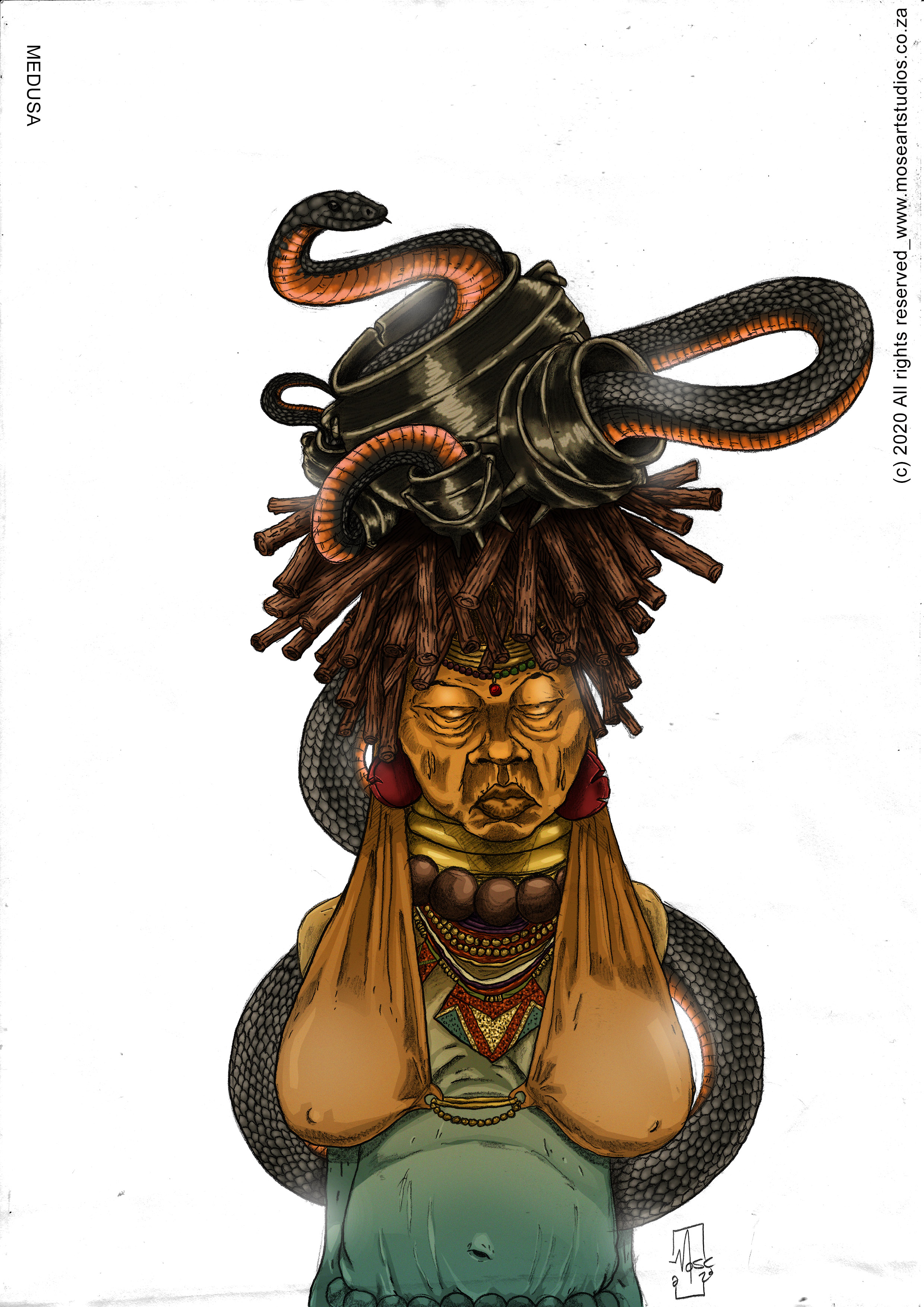 Illustrations; spirituality; Blackmagic