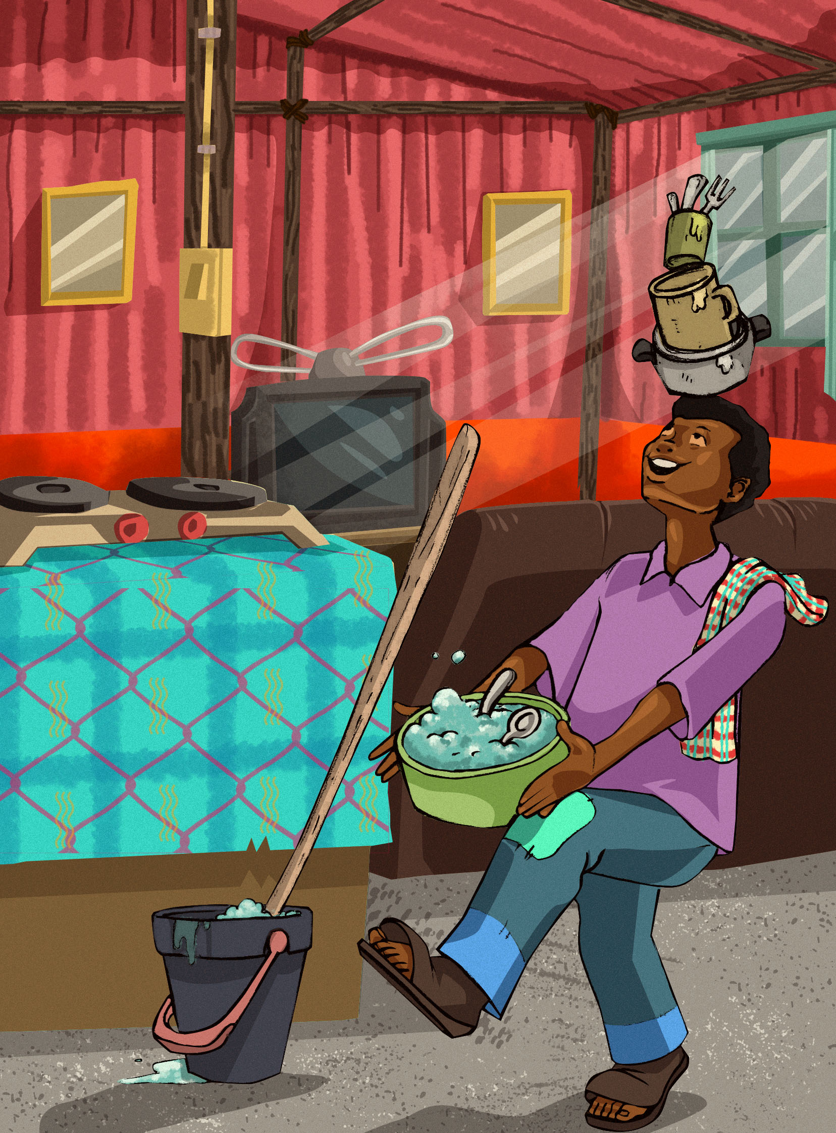 Illustrations; books; story